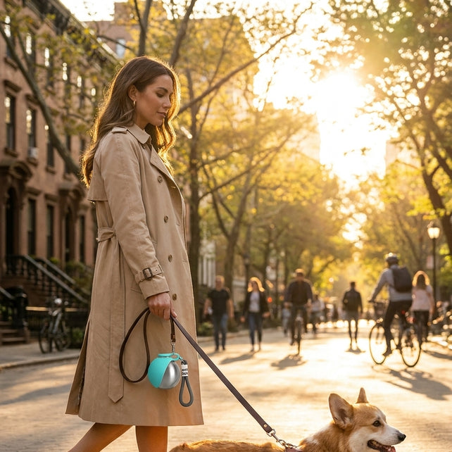 Travel Water Bottle for Dogs – Stainless Steel, Leak-Proof, 285 ml